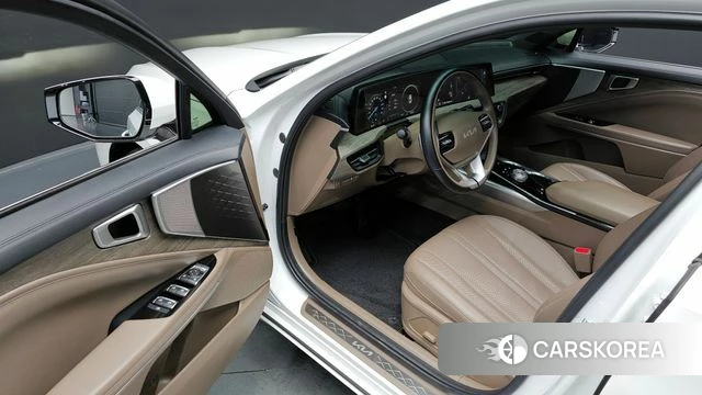 Kia K8 Hybrid 2022 Белый из Кореи, фото 3