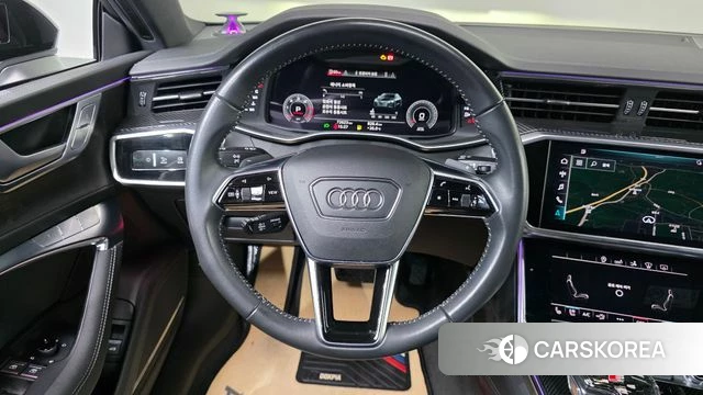 Audi A7 (4K) 2020 Белый из Кореи, фото 3
