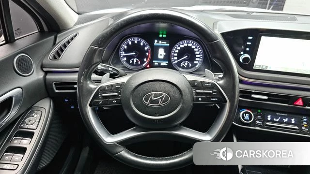 Hyundai Sonata (DN8) 2021 Белый из Кореи, фото 3