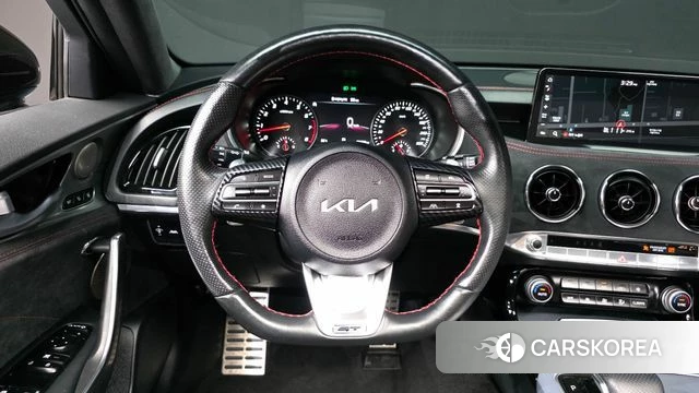 Kia Stinger Meister 2022 Темно-зеленый из Кореи, фото 3