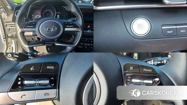 Hyundai Avante (CN7) 2021 Белый из Кореи, фото 3