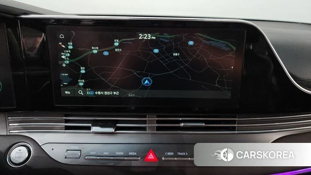 Hyundai The New Grandeur IG Hybrid 2021 Серый из Кореи, фото 3