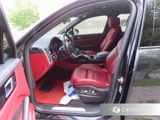 Porsche Cayenne (PO536) 2021 Черный из Кореи, фото 3