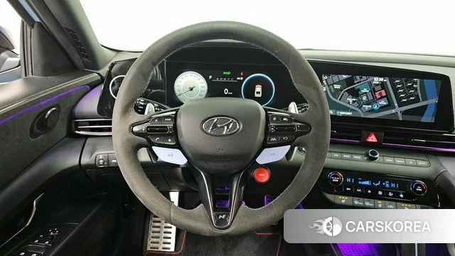Hyundai Avante (CN7) 2021 Небесно-голубой из Кореи, фото 3