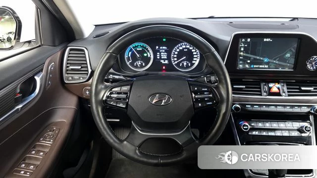 Hyundai Grandeur IG Hybrid 2018 Белый из Кореи, фото 3