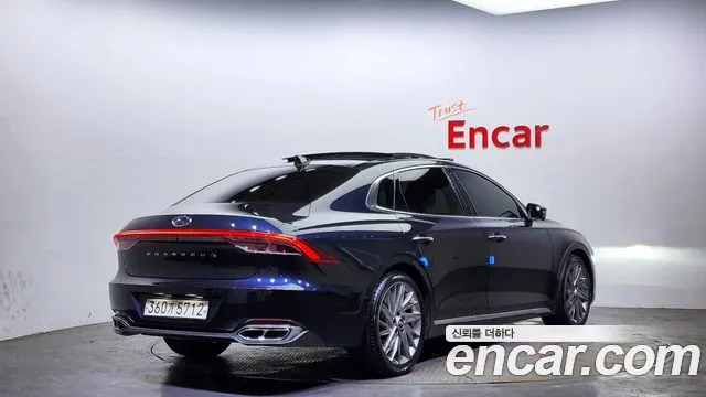 Hyundai The New Grandeur IG 2020 Синий из Кореи, фото 3