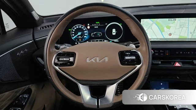 Kia K8 Hybrid 2022 Серый из Кореи, фото 3