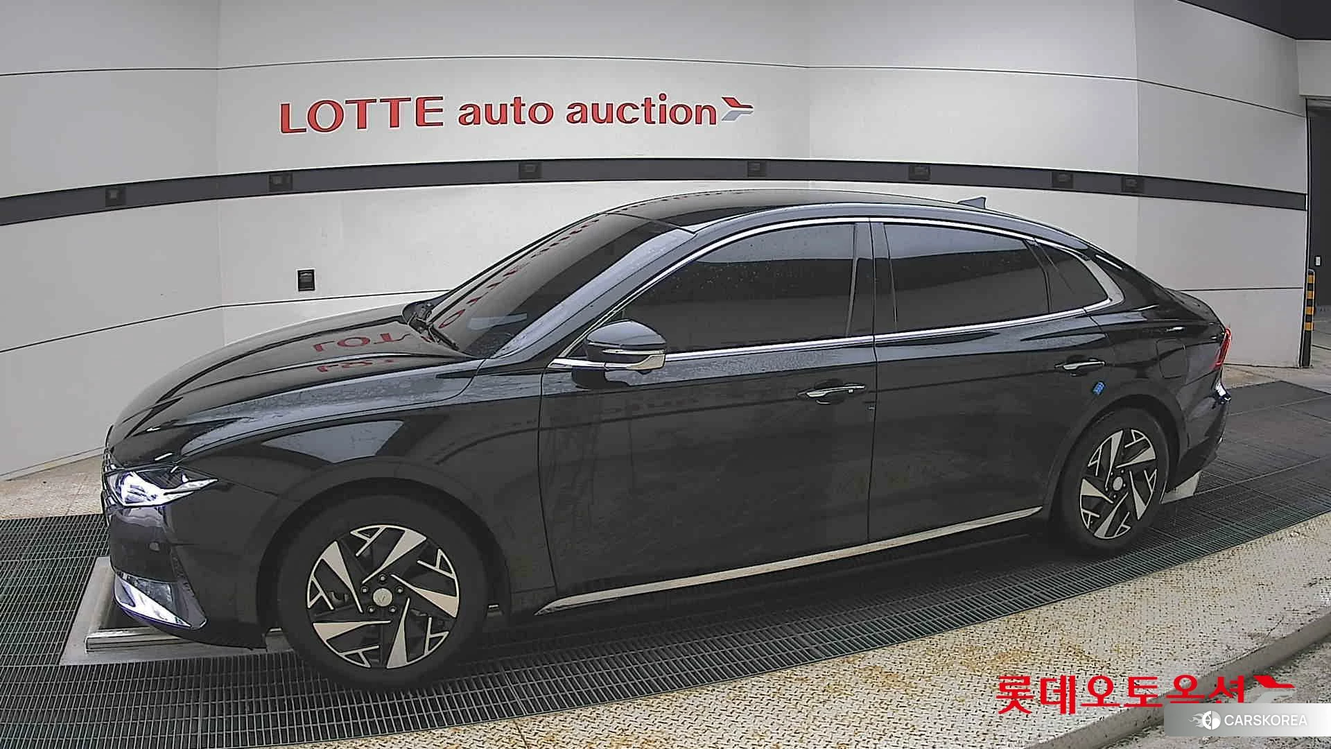 Hyundai Grandeur Hybrid 2021 Midnight Black из Кореи, фото 3