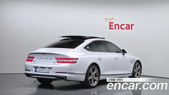 Genesis G80 (RG3) 2022 Белый из Кореи, фото 3