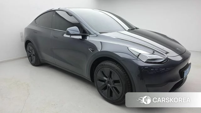 Tesla Model Y 2025 Серый из Кореи, фото 3