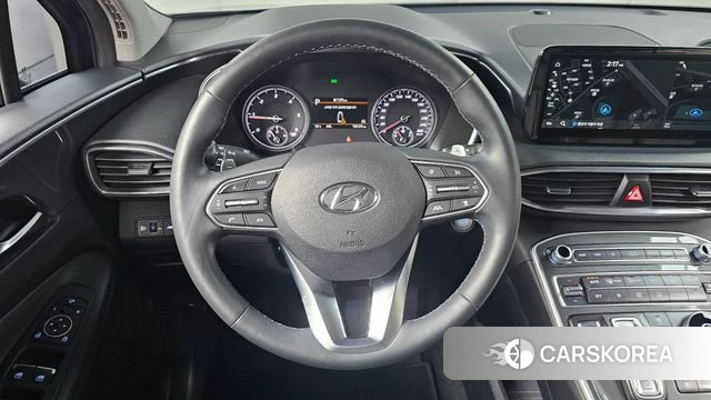 Hyundai The New Santa Fe 2021 Черный из Кореи, фото 3