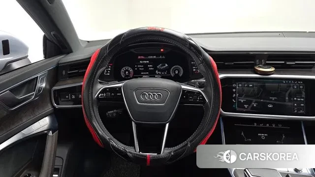 Audi A7 (4K) 2020 Серебристо-серый из Кореи, фото 3