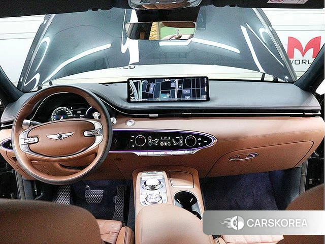 Genesis GV70 2023 Черный из Кореи, фото 3