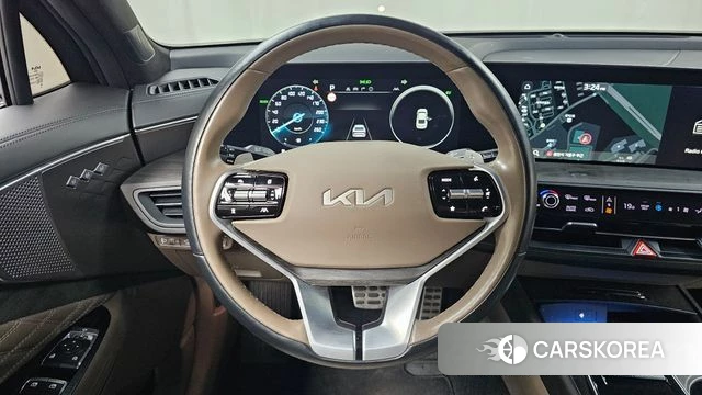 Kia K8 Hybrid 2024 Серый из Кореи, фото 3
