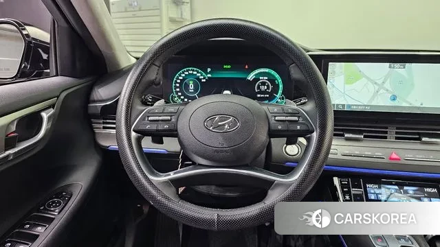 Hyundai The New Grandeur IG Hybrid 2022 Черный из Кореи, фото 3