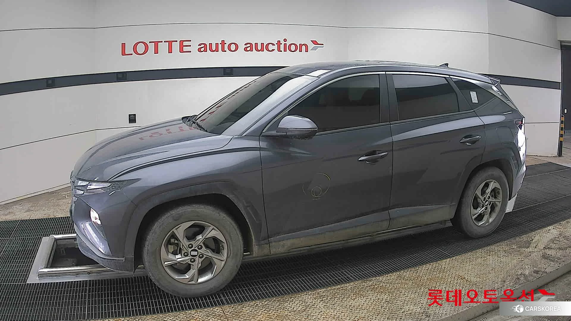 Hyundai Tucson 2023 Titanium Grey Metallic из Кореи, фото 3