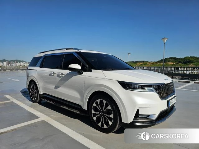 Kia Carnival 4th generation 2022 Белый из Кореи, фото 3