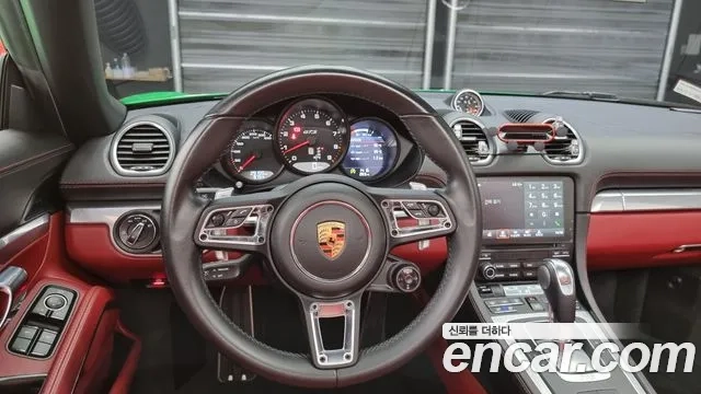 Porsche 718 Boxster 2021 Зеленый из Кореи, фото 3