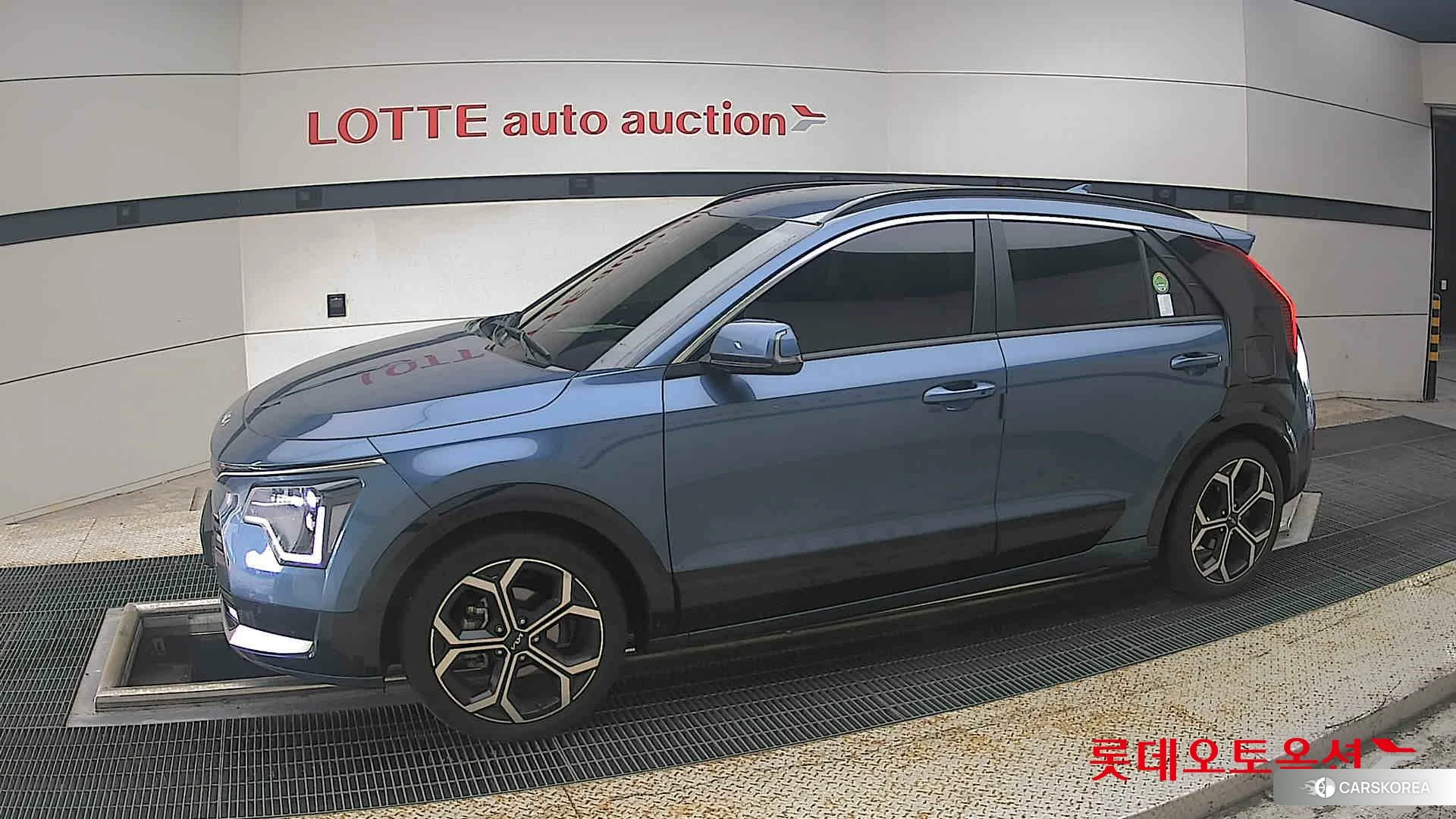 Kia Niro Hybrid 2022 Mineral Blue из Кореи, фото 3