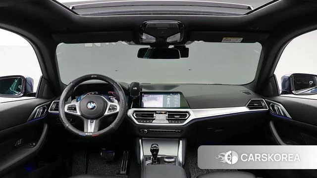 BMW 4 Series (G22) 2021 Синий из Кореи, фото 3
