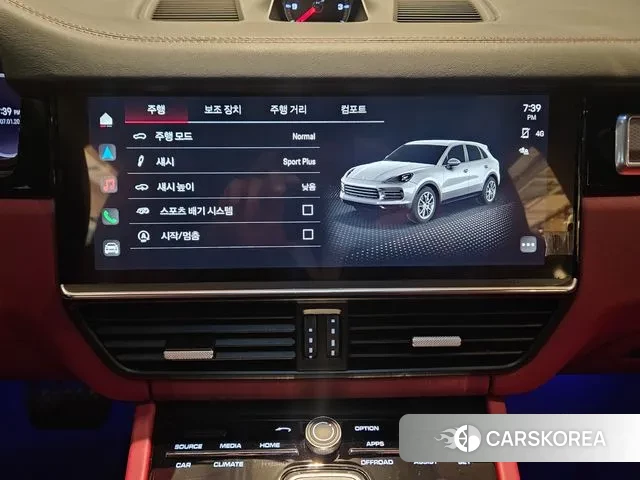 Porsche Cayenne (PO536) 2023 Черный из Кореи, фото 3