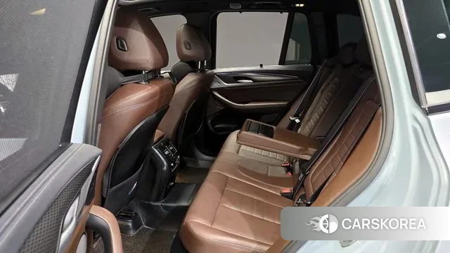 BMW X3 (G01) 2023 Небесно-голубой из Кореи, фото 3