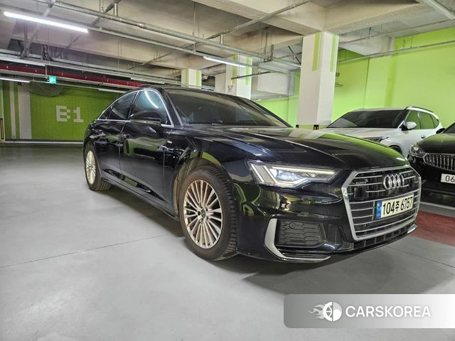 Audi A6 (C8) 2020 Черный из Кореи, фото 3