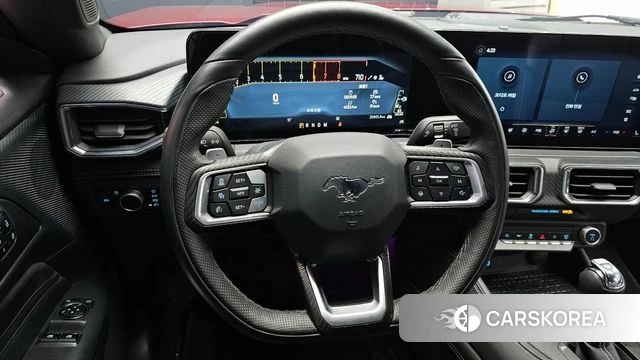Ford Mustang 7th Generation 2024 Красный из Кореи, фото 3