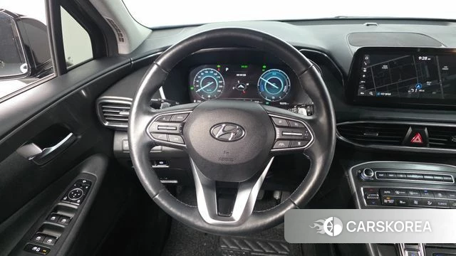Hyundai The New Santa Fe 2022 Черный из Кореи, фото 3