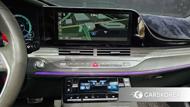 Hyundai The New Grandeur IG Hybrid 2021 Белый из Кореи, фото 3
