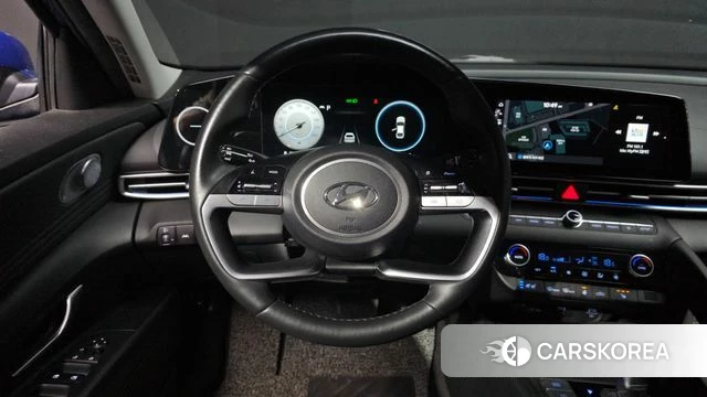 Hyundai Avante (CN7) 2021 Синий из Кореи, фото 3