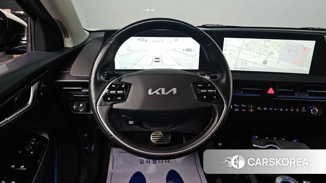 Kia EV6 2022 Черный из Кореи, фото 3