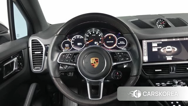 Porsche Cayenne (PO536) 2021 Черный из Кореи, фото 3