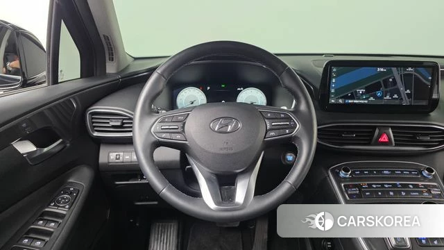 Hyundai The New Santa Fe 2021 Черный из Кореи, фото 3
