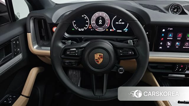Porsche Cayenne (PO536) 2025 Черный из Кореи, фото 3
