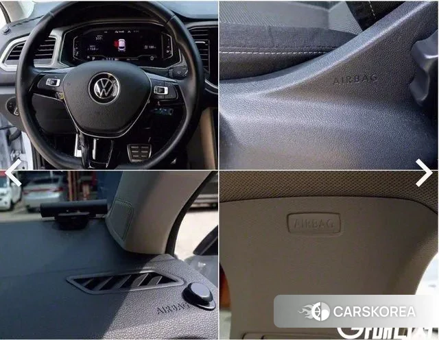 Volkswagen T-Roc 2021 Белый из Кореи, фото 3