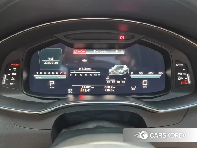 Audi A7 (4K) 2023 Черный из Кореи, фото 3