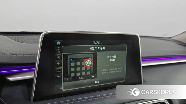 Genesis G70 2018 Серебристо-серый из Кореи, фото 3