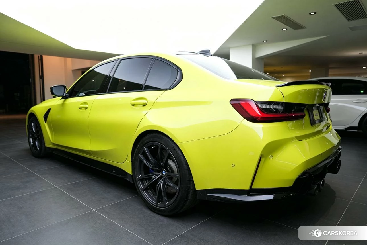 BMW M3 2021 Желтый из Китая, фото 3