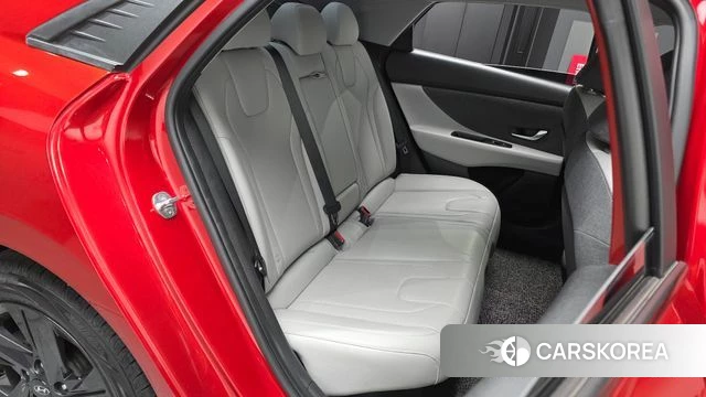 Hyundai Avante Hybrid (CN7) 2021 Красный из Кореи, фото 3