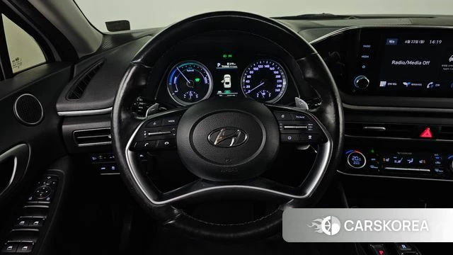 Hyundai Sonata Hybrid (DN8) 2022 Белый из Кореи, фото 3