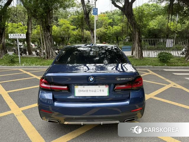 BMW 5 series PHEV 2021 Синий из Китая, фото 3