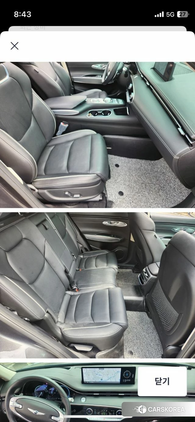 Genesis GV70 2022 Серый из Кореи, фото 3