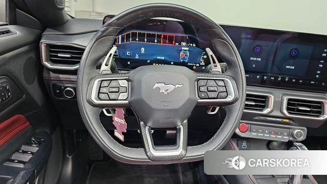 Ford Mustang 7th Generation 2024 Черный из Кореи, фото 3