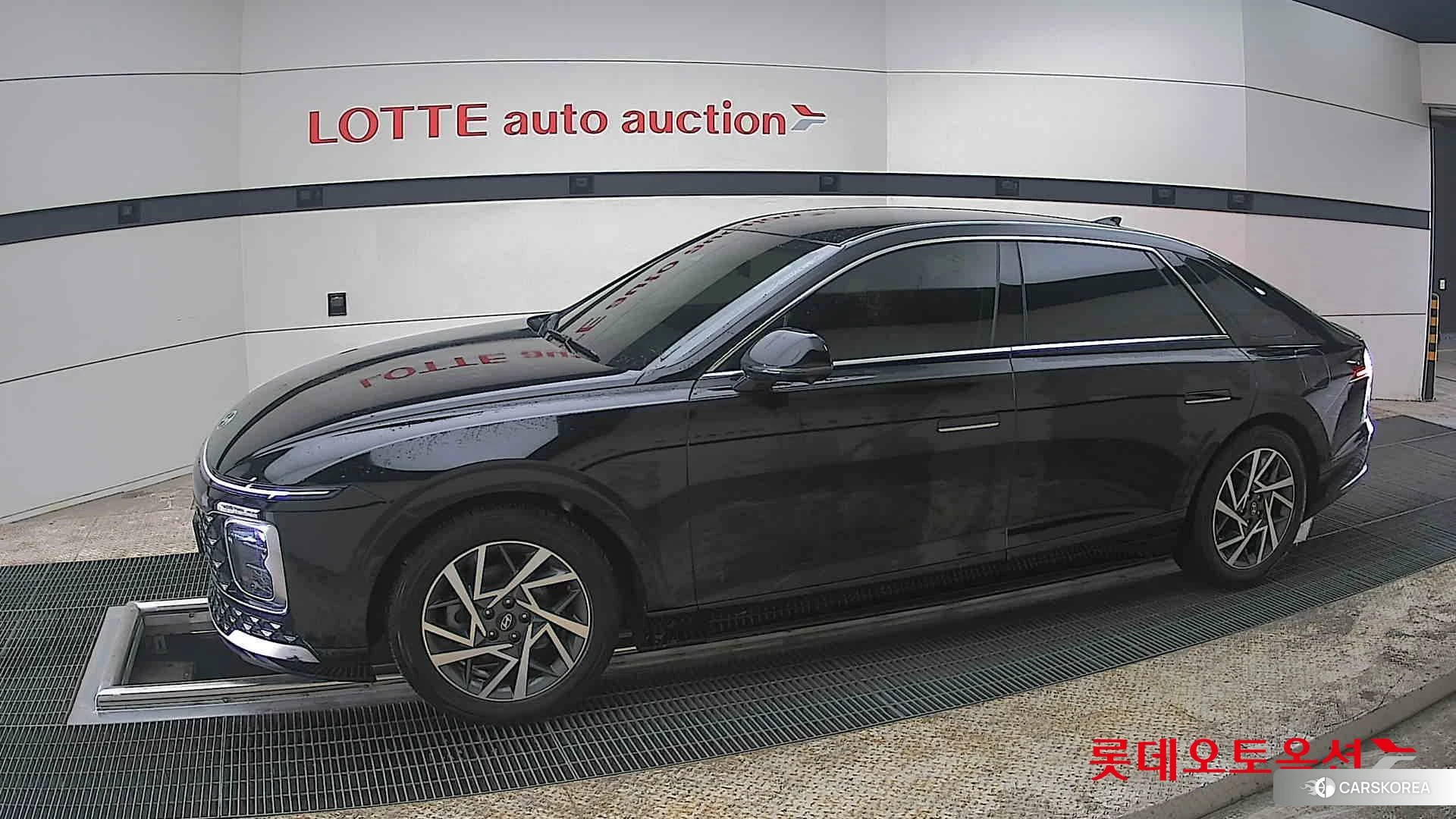 Hyundai Grandeur Hybrid 2023 Abyss Black Pearl из Кореи, фото 3