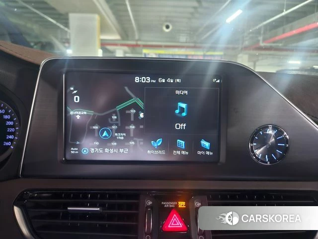 Hyundai Grandeur IG Hybrid 2019 Черный из Кореи, фото 3