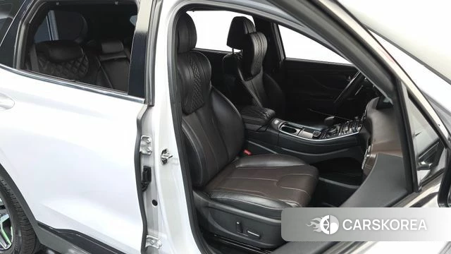 Hyundai The New Santa Fe 2022 Белый из Кореи, фото 3