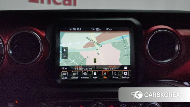 Jeep Wrangler (JL) 2021 Красный из Кореи, фото 3