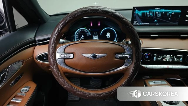 Genesis GV70 2021 Синий из Кореи, фото 3