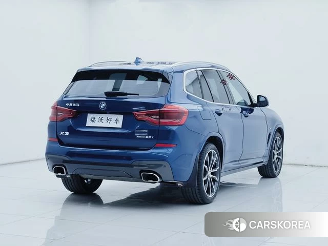 BMW X3 2021 Синий из Китая, фото 3